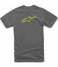 AGELESS CLASSIC T-shirt, ALPINESTARS (gray / yellow fluo)