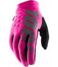 BRISKER gloves, 100% women's (pink / black)