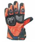 Moto rukavice XMOTOS dětské - černo/oranžové