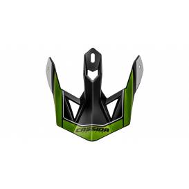Cap for helmets Cross Pro II, CASSIDA (green mother of pearl / black / white)