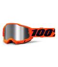 ACCURI 2 100% - USA , brýle Orange - zrcadlové stříbrné plexi