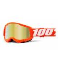 STRATA 2, 100% brýle Orange, zrcadlové zlaté plexi