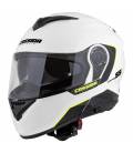 Compress 2.0 Refraction helmet, CASSIDA (white / black / yellow fluo, package incl. Pinlock foil)