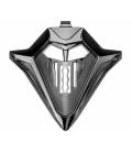 Chin guard cover for COMMANDER helmets, AIROH - Italy (size L - 2XL, matt black)