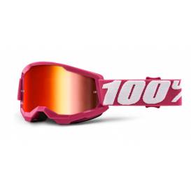 LOSS 2 100% - USA, children's Fletcher glasses - mirrored red plexiglass
