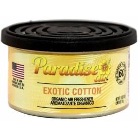 Osvěžovač vzduchu Paradise Air Organic Air Freshener, vůně: Exotic Cotton