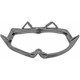 Sight glass for Cross Pro II helmets, CASSIDA (gray)