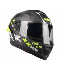 Rafale SR Ride Oni Helmet, LAZER - Belgium (black / gray / fluo green / matt)