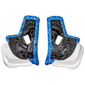 Interior facepiece for AVIATOR 2.3 helmets with HYDRA system, AIROH (blue)