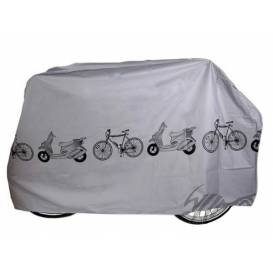 Bicycle tarpaulin (silver) - Size: XL