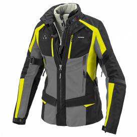 Jacket 4SEASON EVO women, SPIDI (black / gray / fluo yellow)