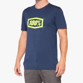 CROPPED T-shirt, 100% - USA (blue)