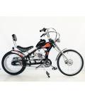 Motorcycle Sunway Chopper Black 50cc 2t
