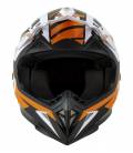 Helmet X1.9D ZED, children (orange / black / white)