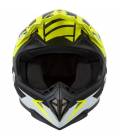 Helmet X1.9D ZED, children (yellow fluo / black / white)