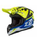Helmet X1.9D ZED, children (blue / yellow fluo / black / white)