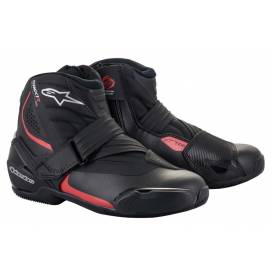 Topánky SMX-1 R 2021, ALPINESTARS (čierna / červená)