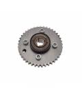 Sprocket with freewheel for 4-stroke motorcycle