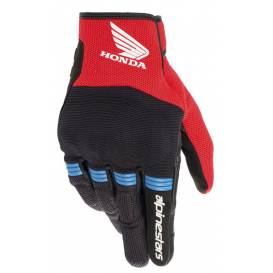 Gloves COPPER HONDA collection 2022, ALPINESTARS (black/red/blue)