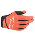 RADAR Gloves, ALPINESTARS, Kids (Orange/Black) 2022