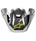 S-M5 ROVER Helmet Visor, ALPINESTARS (Fluo Yellow/Grey/Camouflage) 2022
