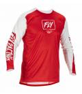 Jersey LITE, FLY RACING - USA 2022 (red/white)
