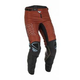Kalhoty KINETIC FUEL, FLY RACING - USA (rezavá/černá)