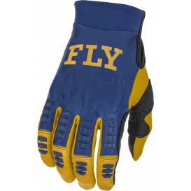 EVOLUTION DST Gloves, FLY RACING - USA 2022 (Blue/White/Gold)