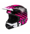 KINETIC THRIVE, FLY RACING Helmet (Pink/Black/White)