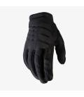 BRISKER gloves, 100% - USA children's (black/grey)