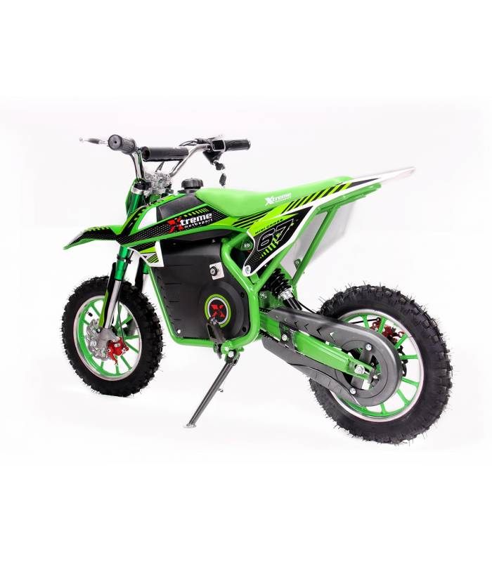 Elektro motocykl Minicross XB67 Xtreme 36V 1000W Zelená