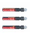 Sequential LED indicators Nightslider 3 in 1, rear incl. rear and brake lights, OXFORD (set including resistors, pair)