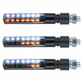 Sequential LED indicators Nightslider 2 in 1, front incl. daytime running lights, OXFORD (set incl. resistors, pair)