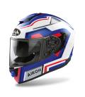 ST.501 Square Helmet, AIROH (glossy blue/red) 2022