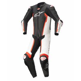 MISSILE 2 2022 one-piece suit, TECH-AIR compatible, ALPINESTARS (black/white/red fluo)