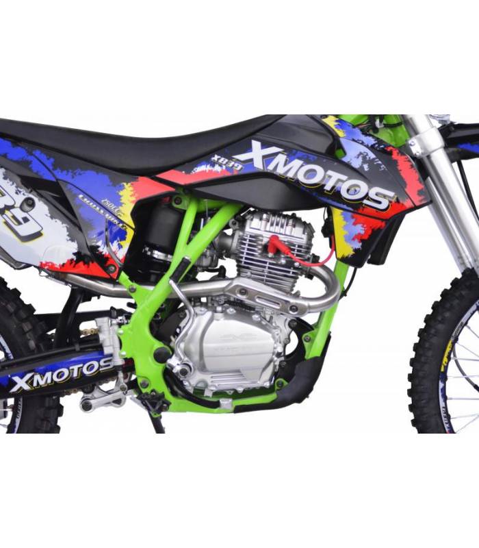 Motocykl XMOTOS - XB39 250cc 4t 21/18 H2O - model 2022 Zelená
