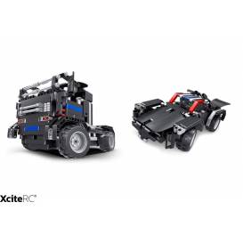 RC TRUCK & SPORTS CAR 2in1 TEKNOTOYS MECHANICAL MASTER