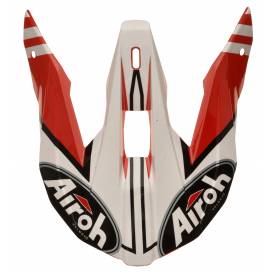 Replacement Visor for WRAAP Broken Helmets, AIROH (Red)
