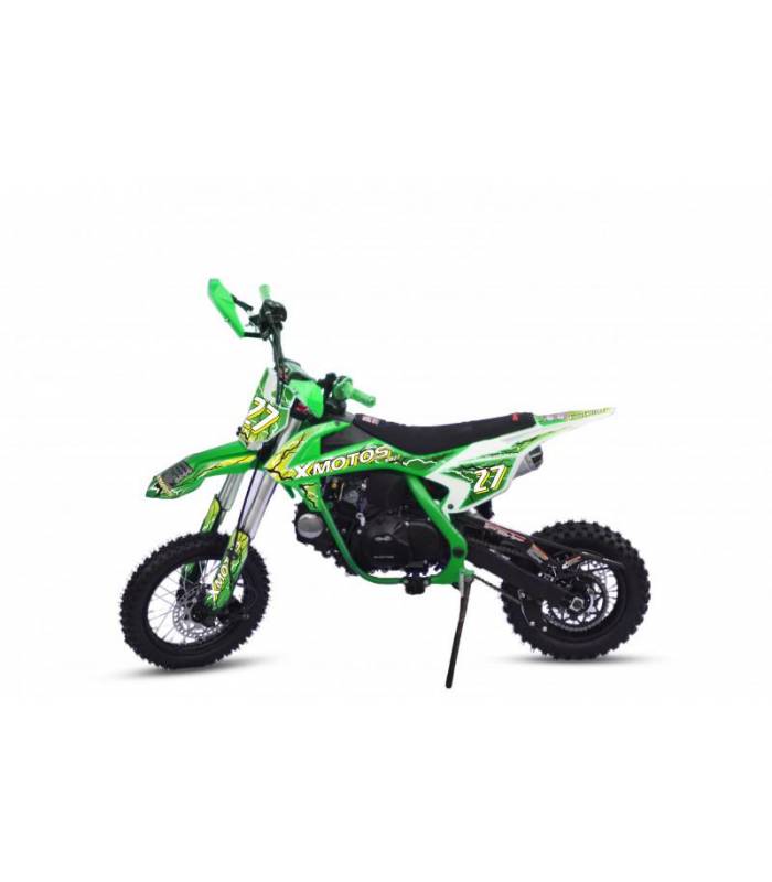 Motocykl XMOTOS - XB27 Automatic 90cc 4t  12/10 - model 2022 Zelená