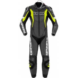 One-piece jumpsuit SPORT WARRIOR PERFORATED PRO, SPIDI (black / yellow fluo / white)