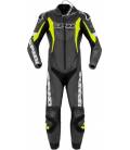 One-piece jumpsuit SPORT WARRIOR PERFORATED PRO, SPIDI (black / yellow fluo / white)