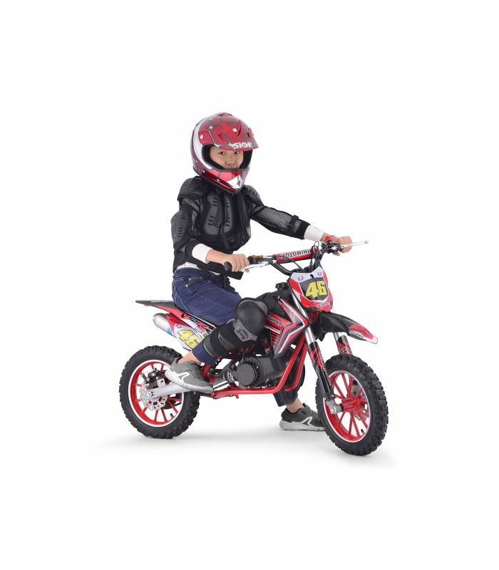 Motocykl Minicross GAZELLE DeLuxe 49cc 2t Oranžová