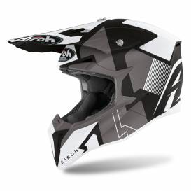 WRAAP Raze Helmet, AIROH (Matte Black) 2022