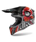 WRAAP Alien Helmet, AIROH (Red Matte) 2022
