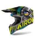 WRAAP Alien Helmet, AIROH (yellow matte) 2022