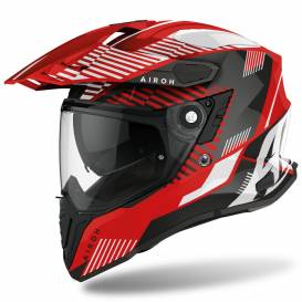 Helmet COMMANDER BOOST, AIROH (glossy red) 2023
