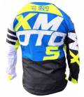 Moto dres XMOTOS pro dospělé (černá/žlutá/modrá/bílá)