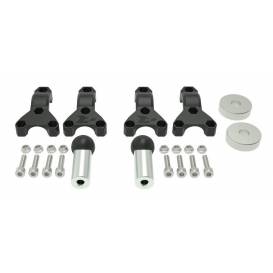 Mounting kit for HP3 lever covers (BMW GS 1200/1250), RTECH