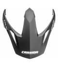 Visor for Tour Dual helmets, CASSIDA - CR (black matte)