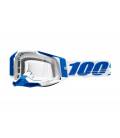 RACECRAFT 2, 100% Isola goggles, clear plexiglass